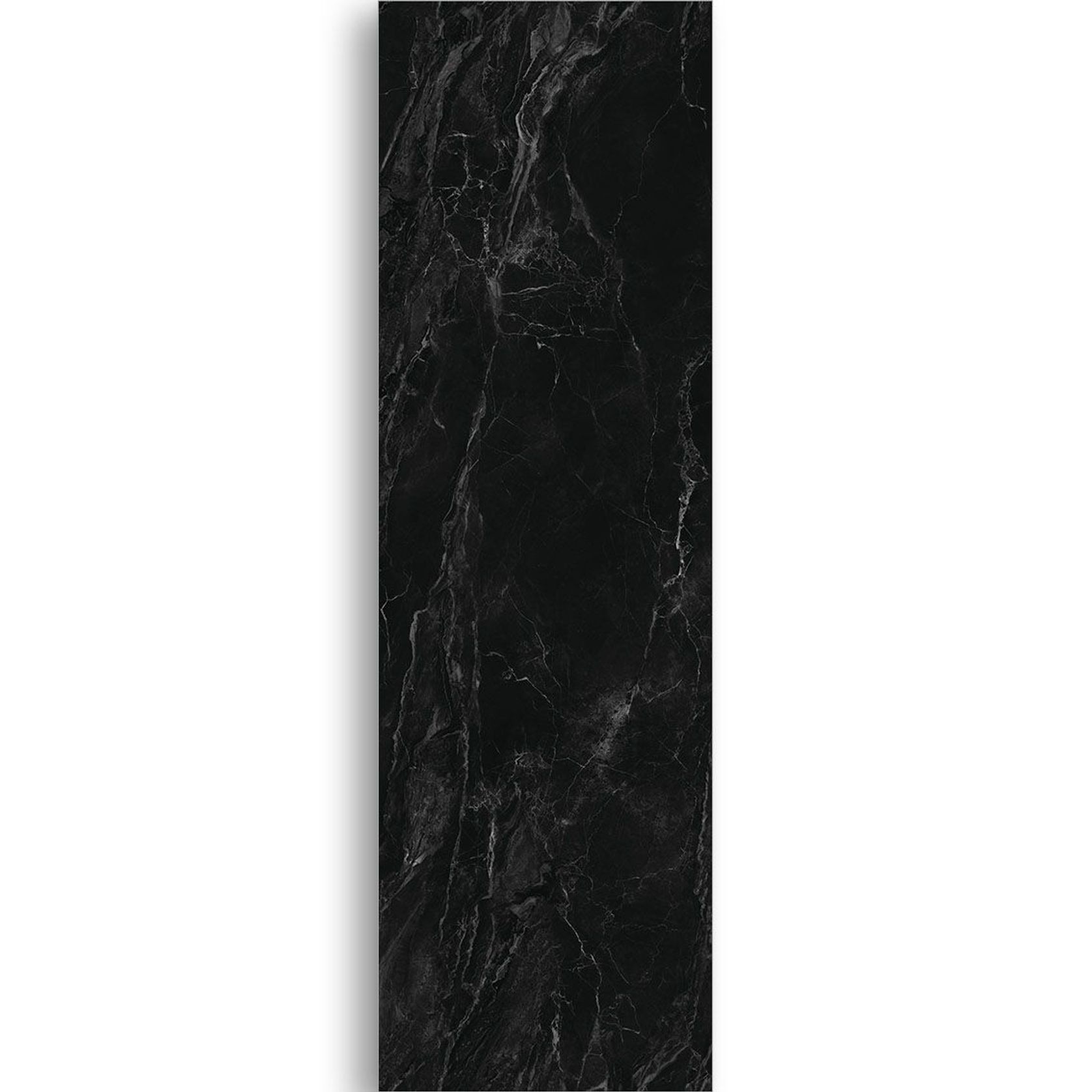 Earl Black Polished Porcelain Tile 800x2600 gallery detail image