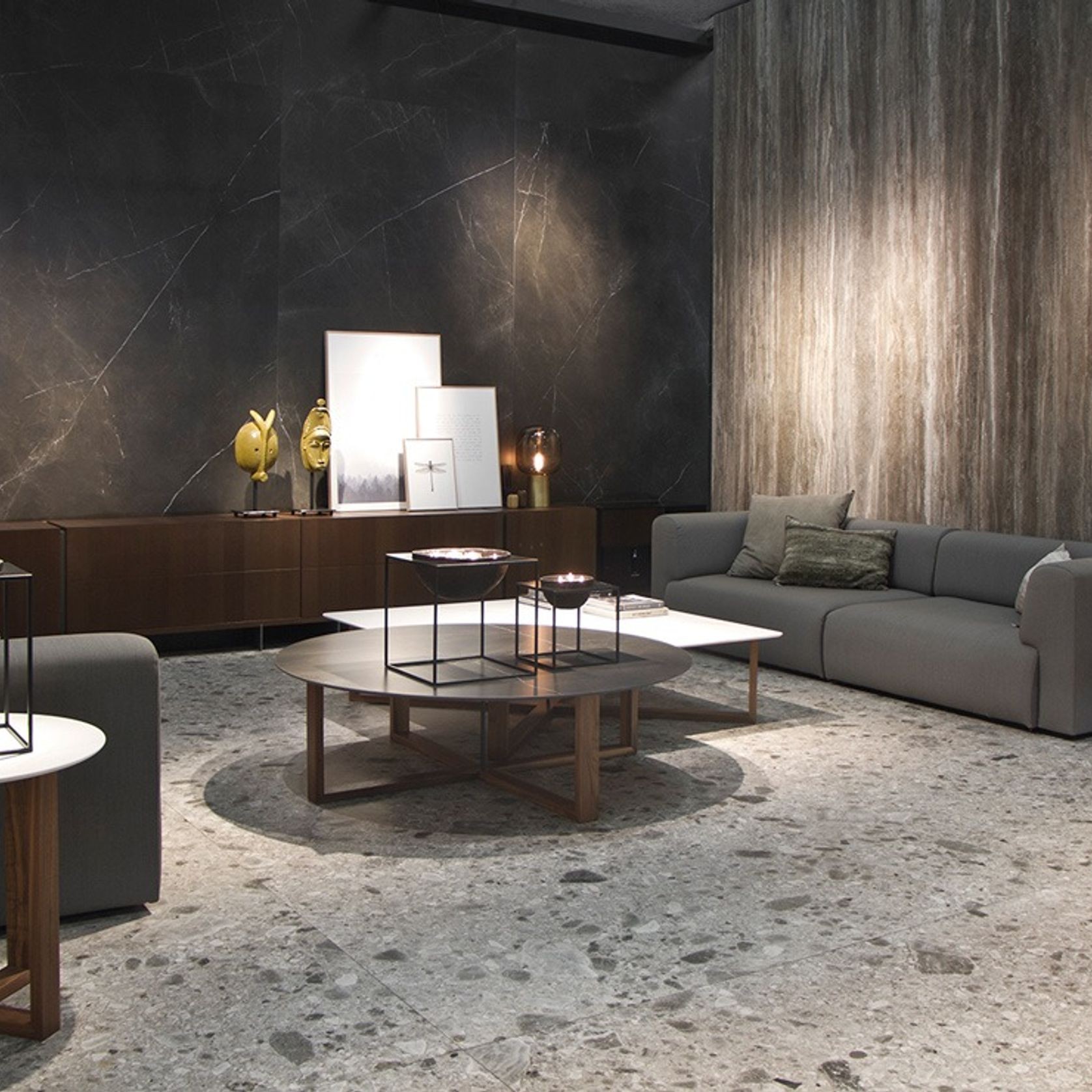 Xtra Geo Gris 6mm Floor & Wall Tile Slab gallery detail image