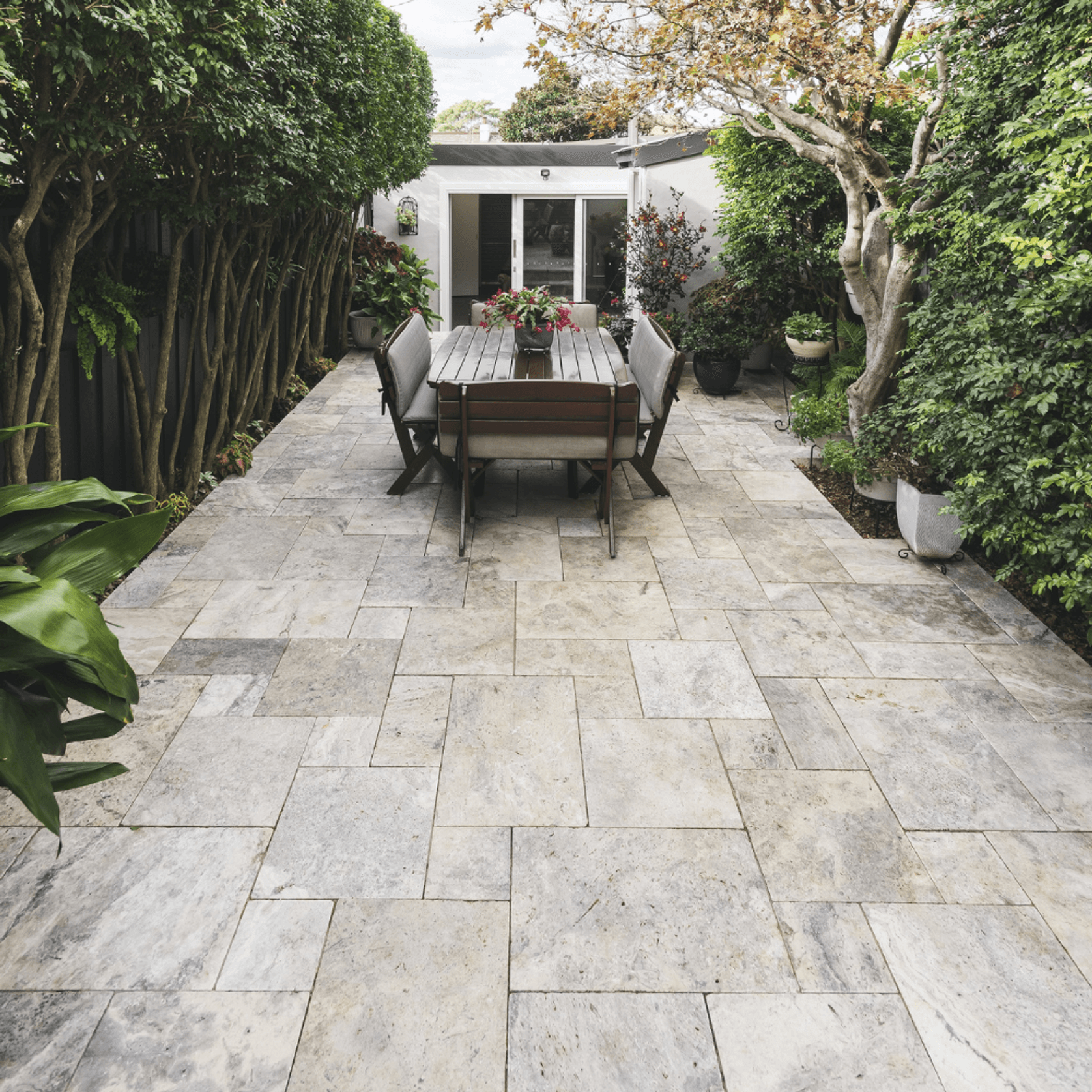 Travertine Silver | French Pattern gallery detail image