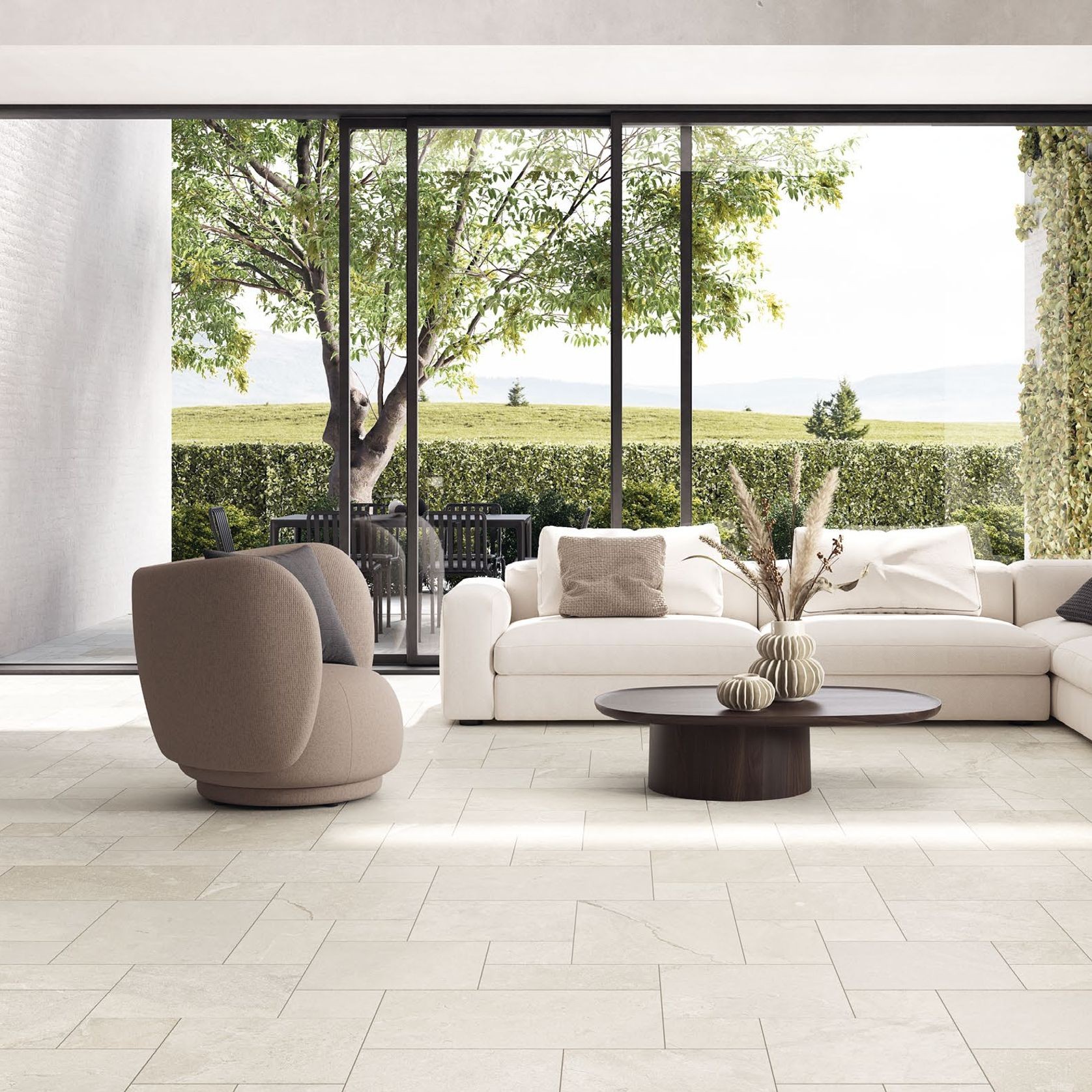 Tuffeau Series Stone Look Porcelain Tiles gallery detail image