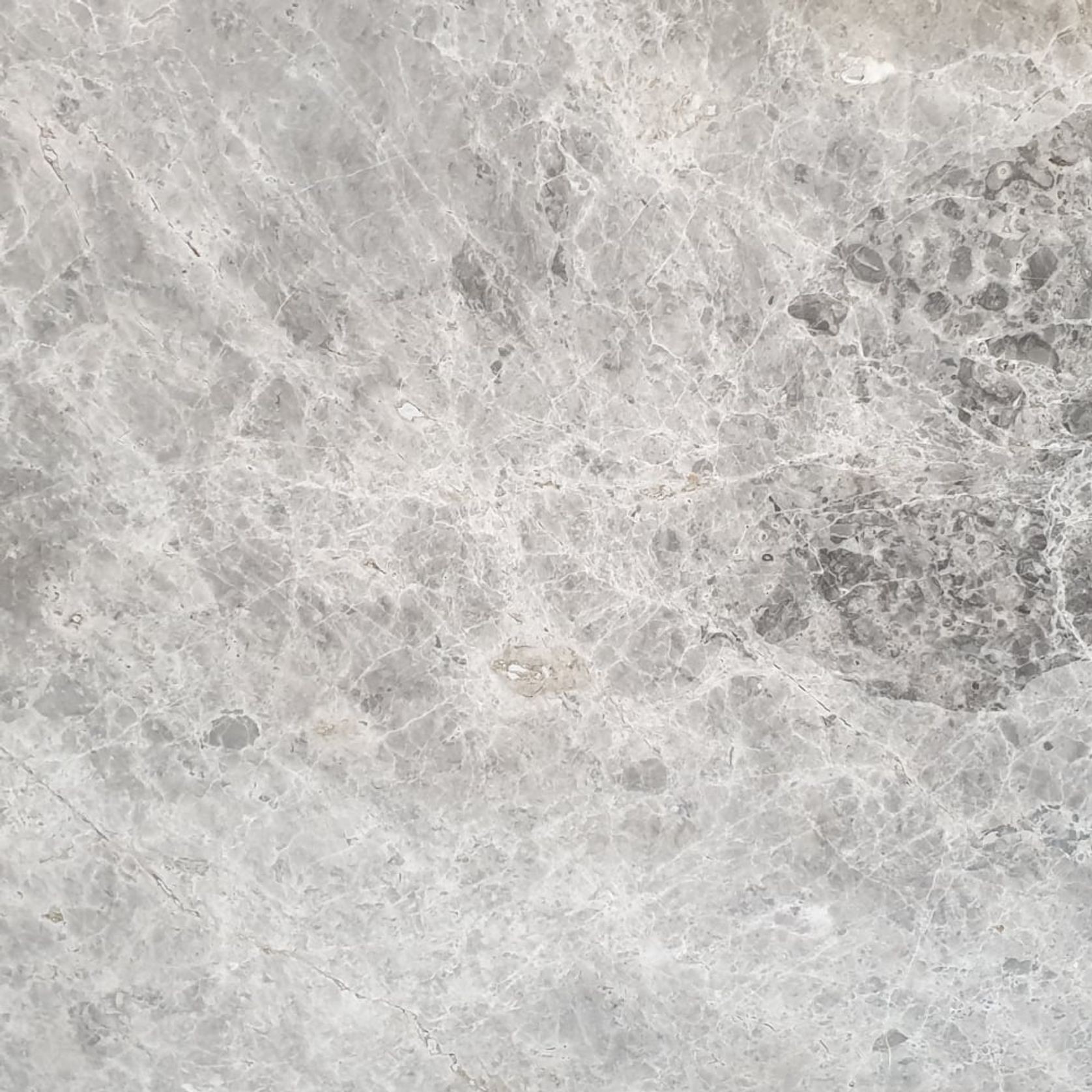 15mm Tundra Blue Marble Tiles - Honed & Filled gallery detail image