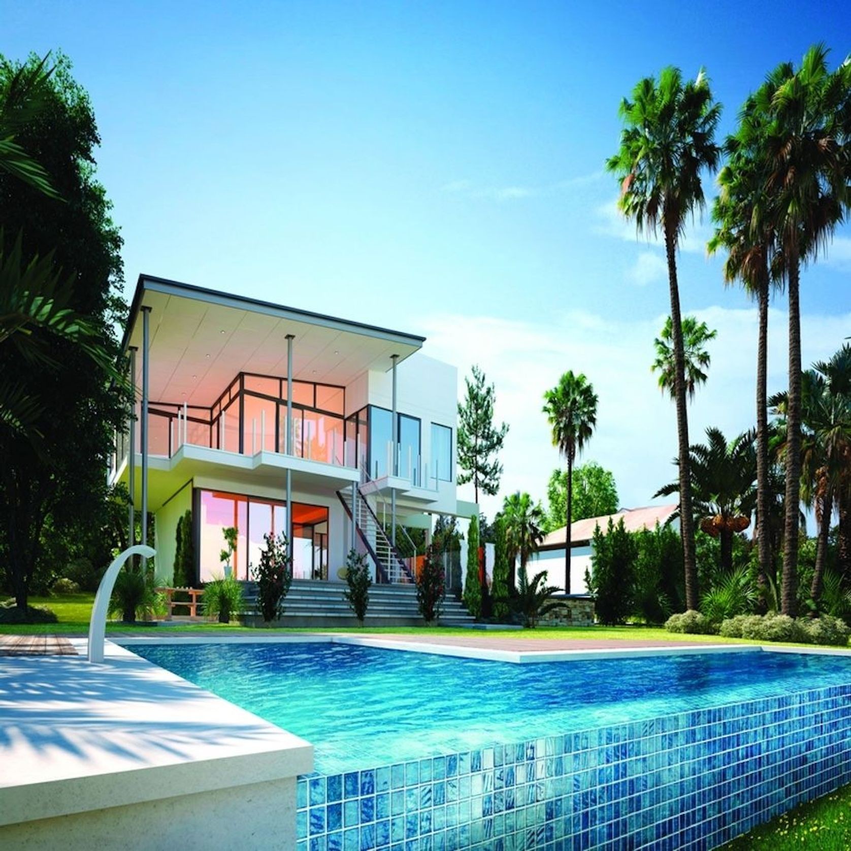 Penta Vanguard Arrecife Blue Floor & Wall Tiles gallery detail image