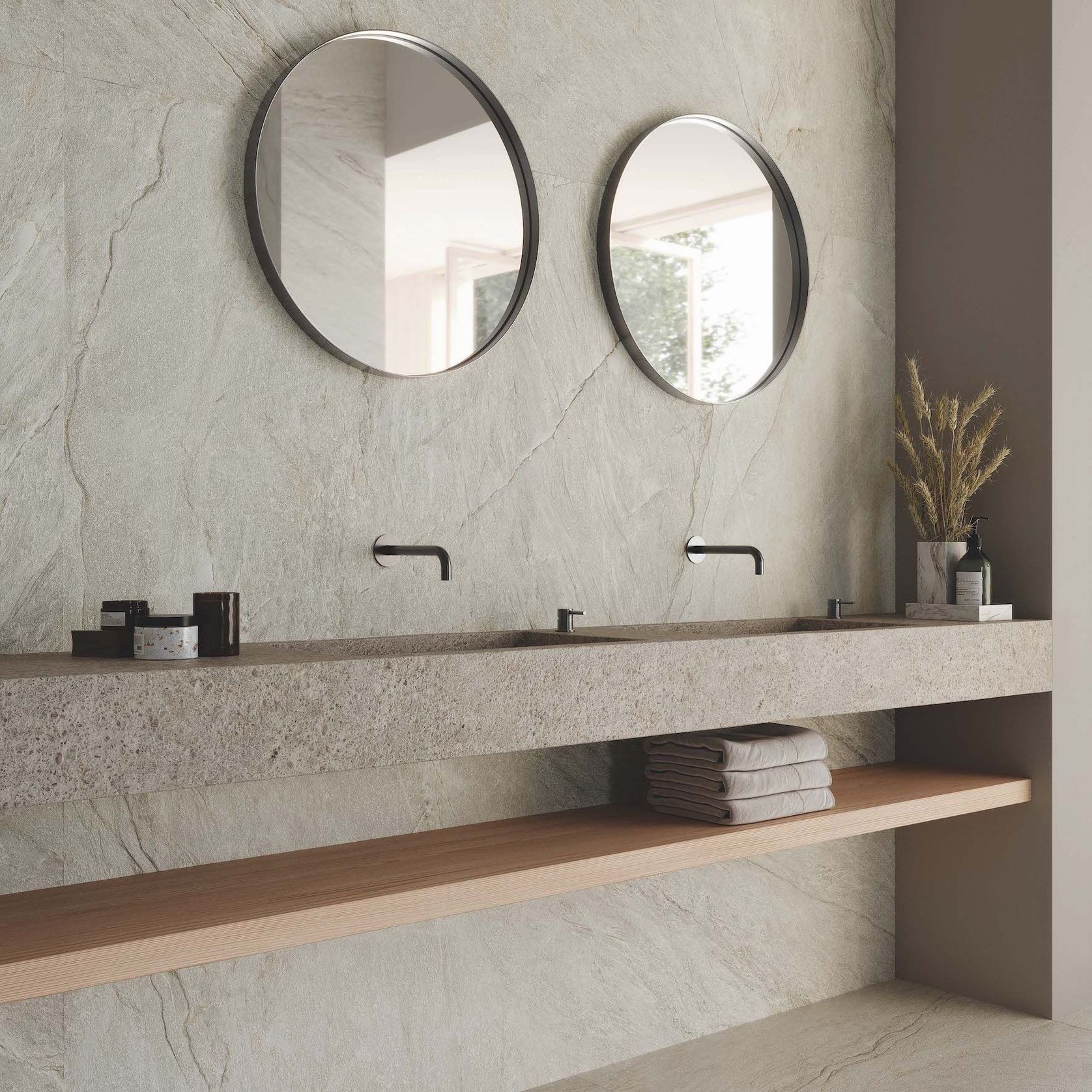 Vibes Series Stone Look Porcelain Tiles gallery detail image