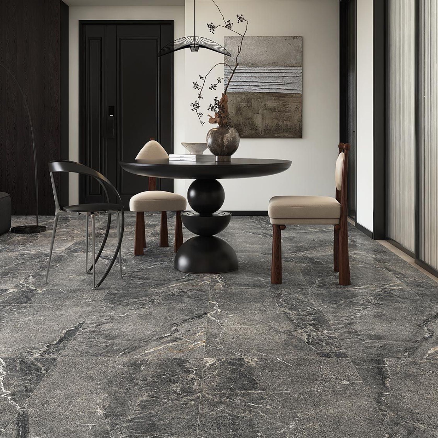 Aus Sand Stone Natural Dark Grey 600x1200 gallery detail image