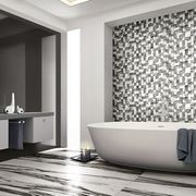 Floor Gres Black & White Marble Floor & Wall Tile gallery detail image