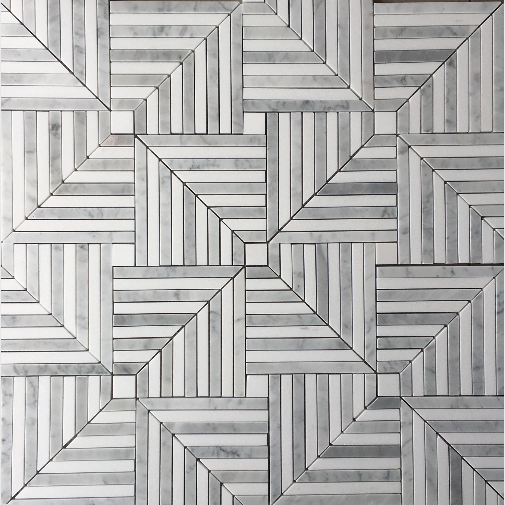 Cuba Mosaic - Carrara & Thassos gallery detail image