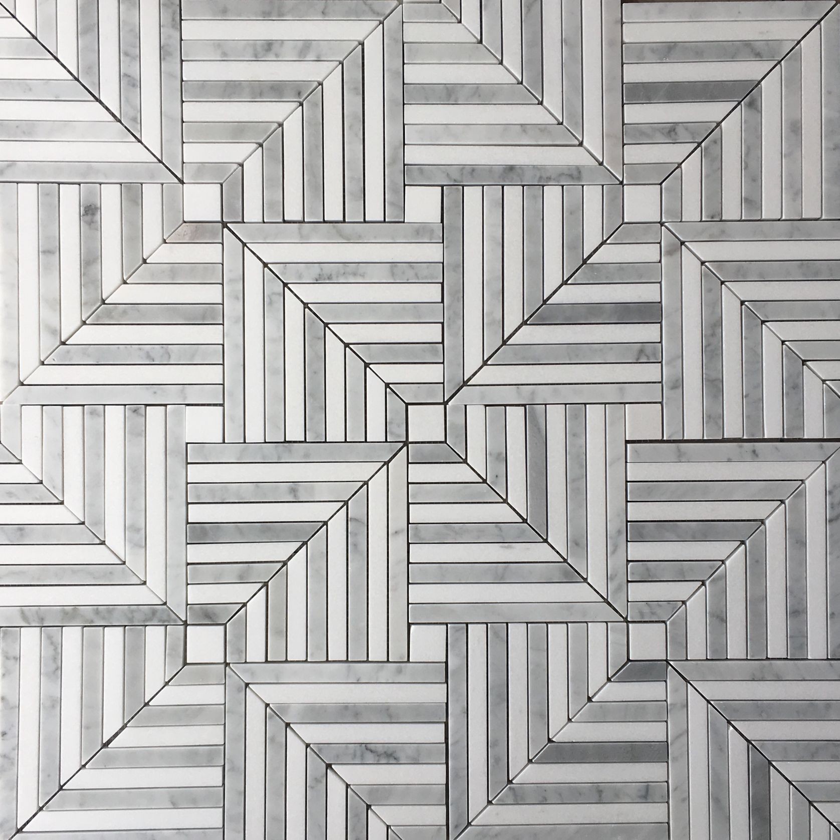 Cuba Mosaic - Carrara & Thassos gallery detail image