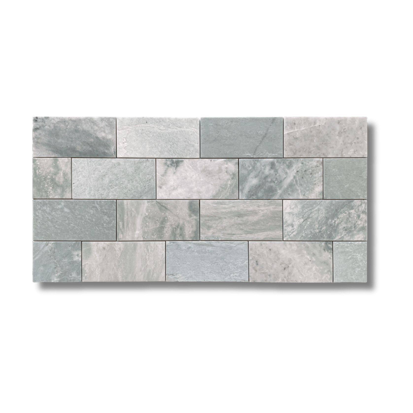 Ming Green Honed Subway Tile gallery detail image