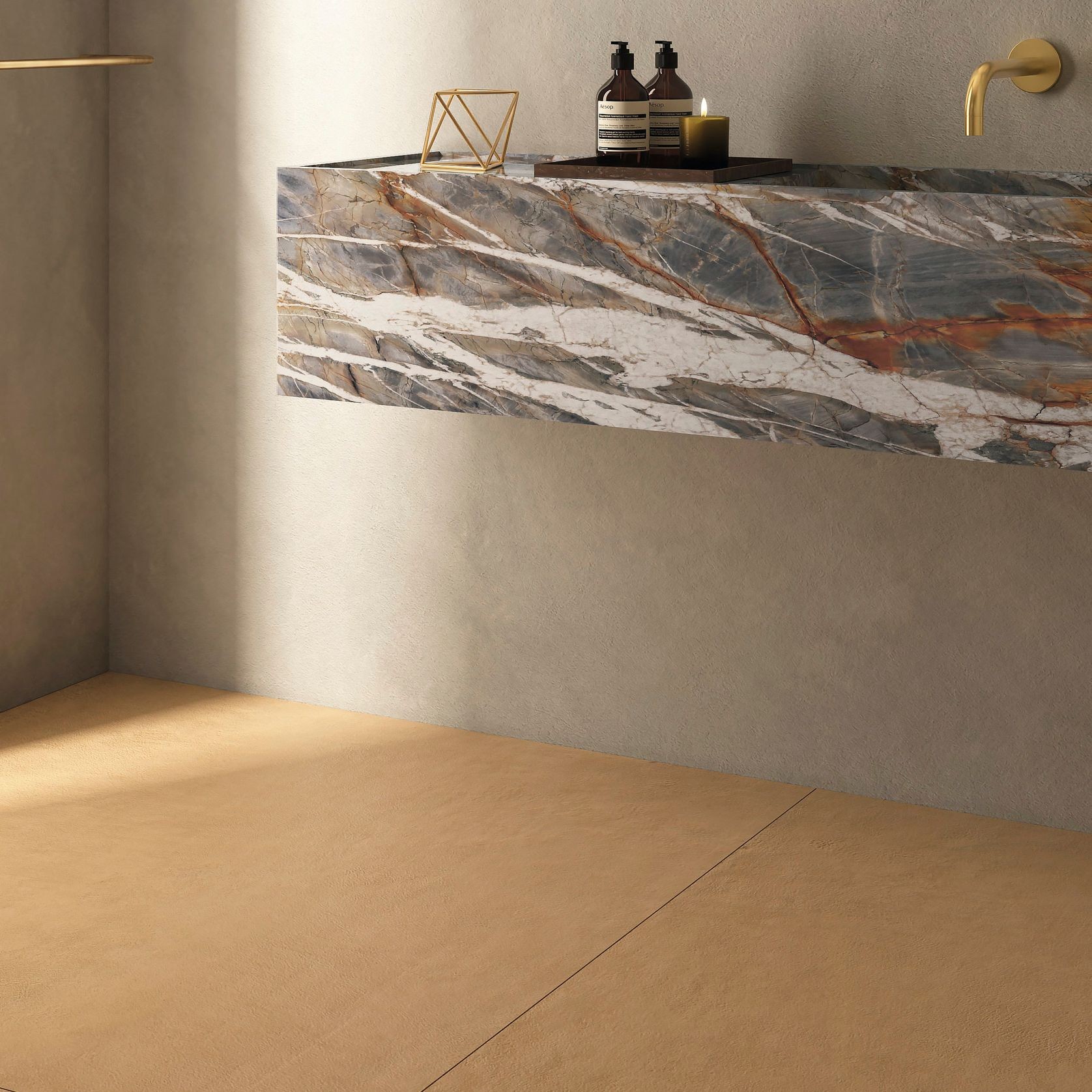 Balance Micro Cement Porcelain Tile gallery detail image