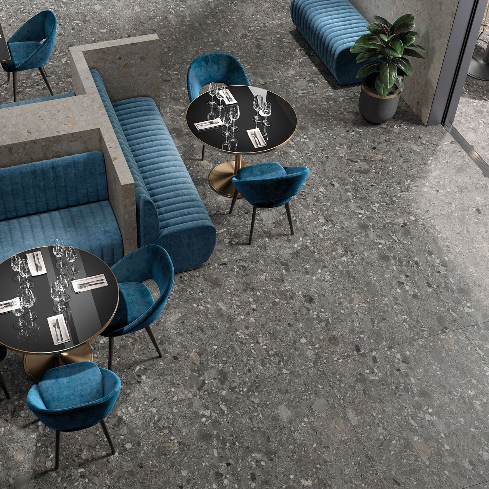 Orlando Nero 600x1200 Tile gallery detail image