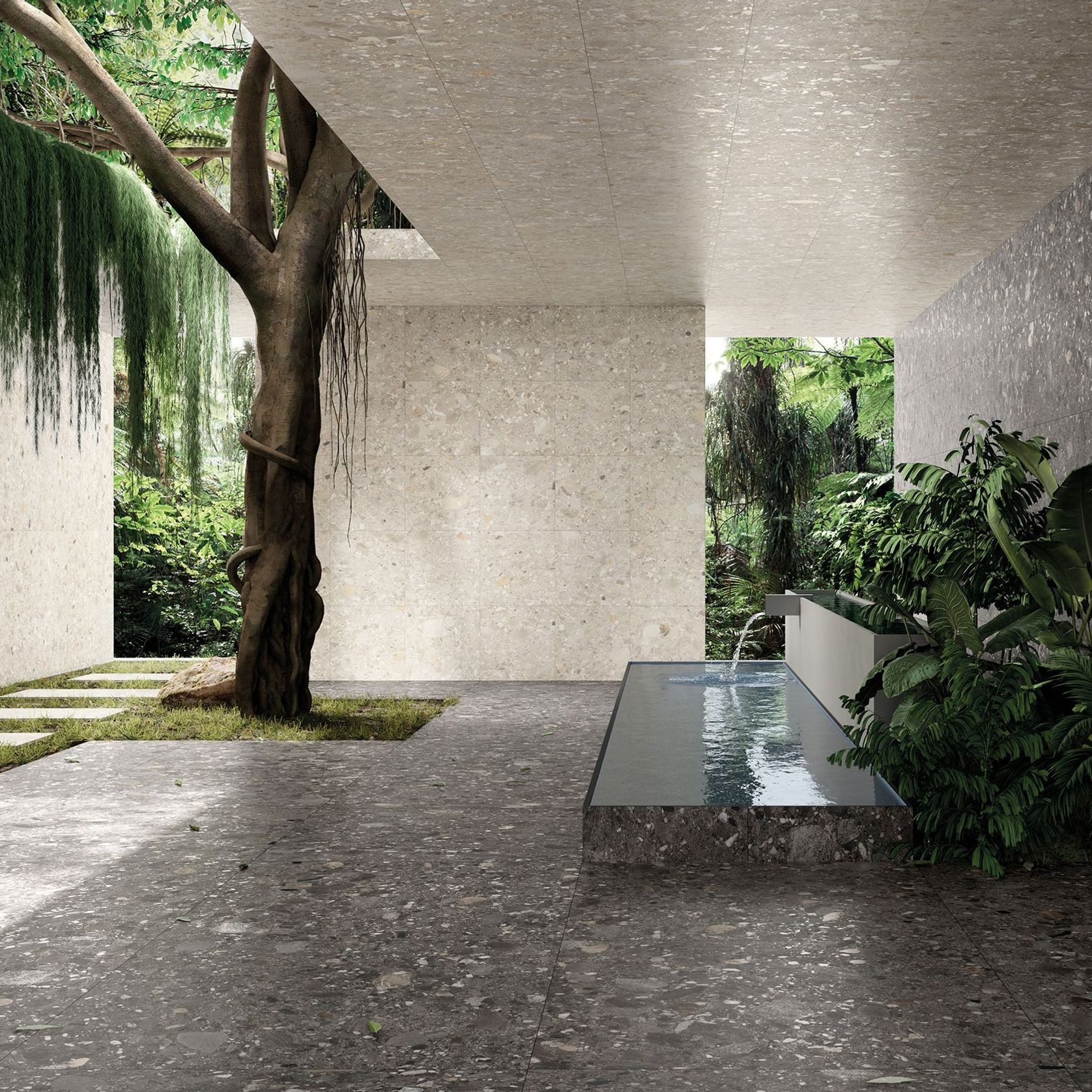 Orlando Nero 600x1200 Tile gallery detail image