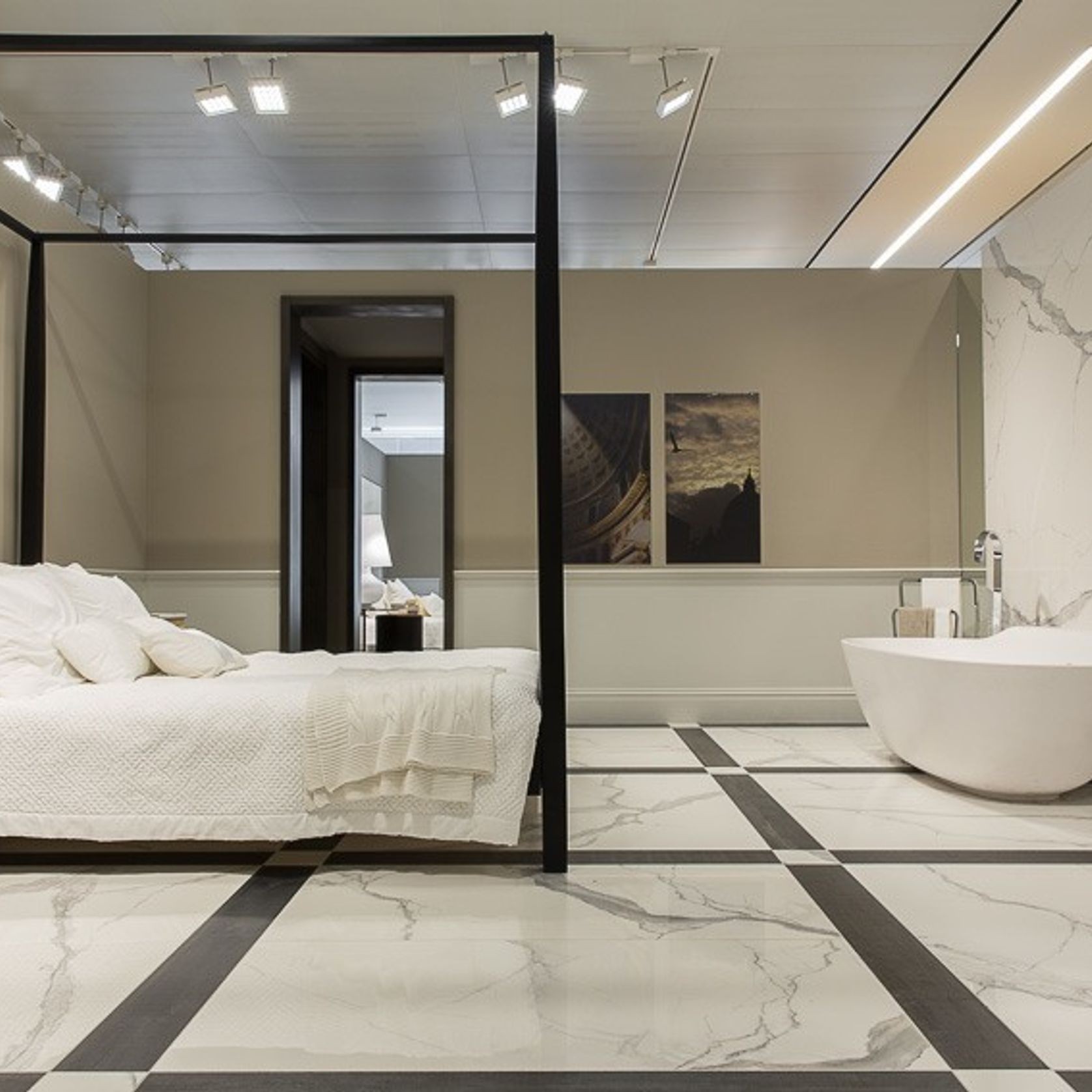 Xtra I Classici Statuario 6mm Floor & Wall Tile Slab gallery detail image