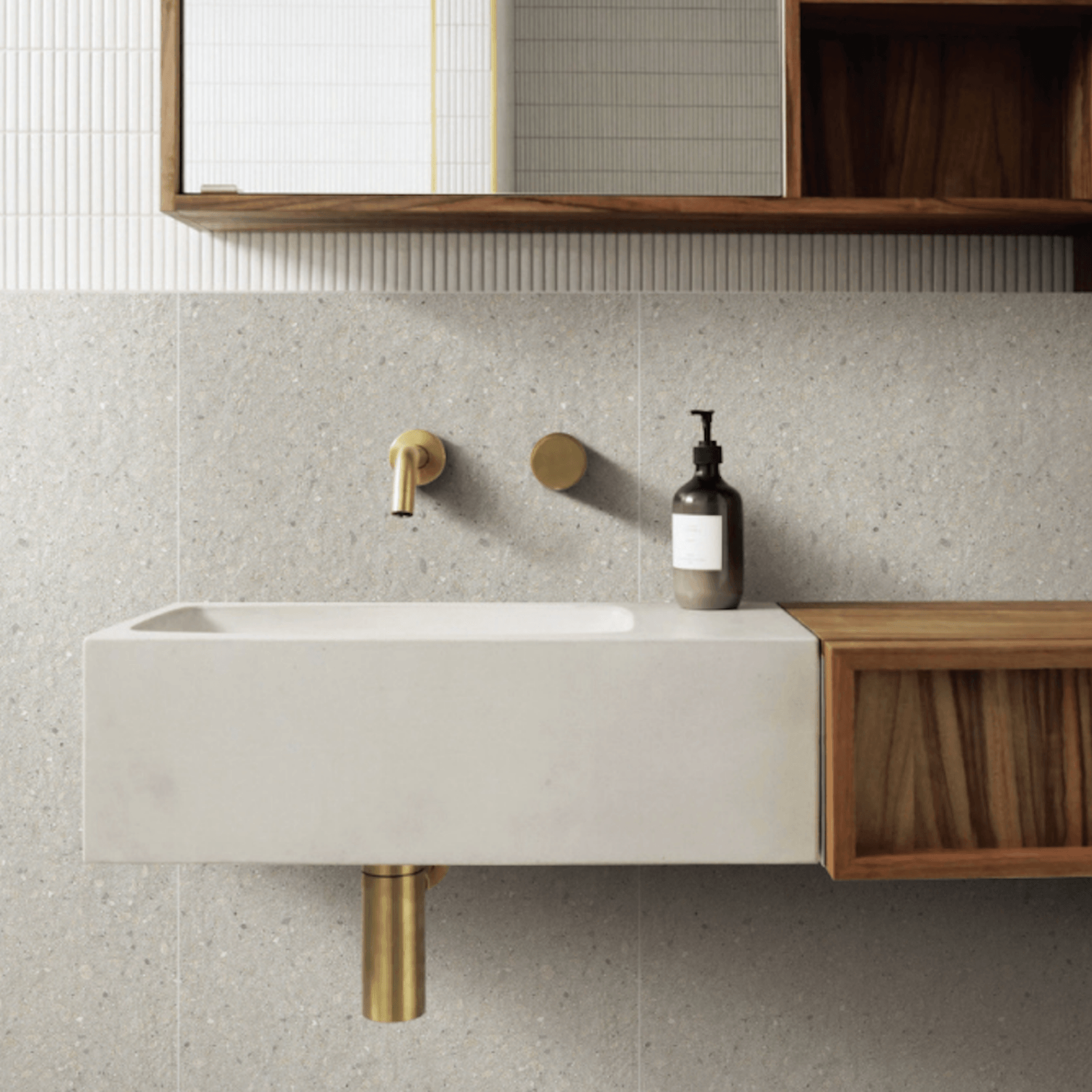 Silas Silver Matt 300x300mm gallery detail image