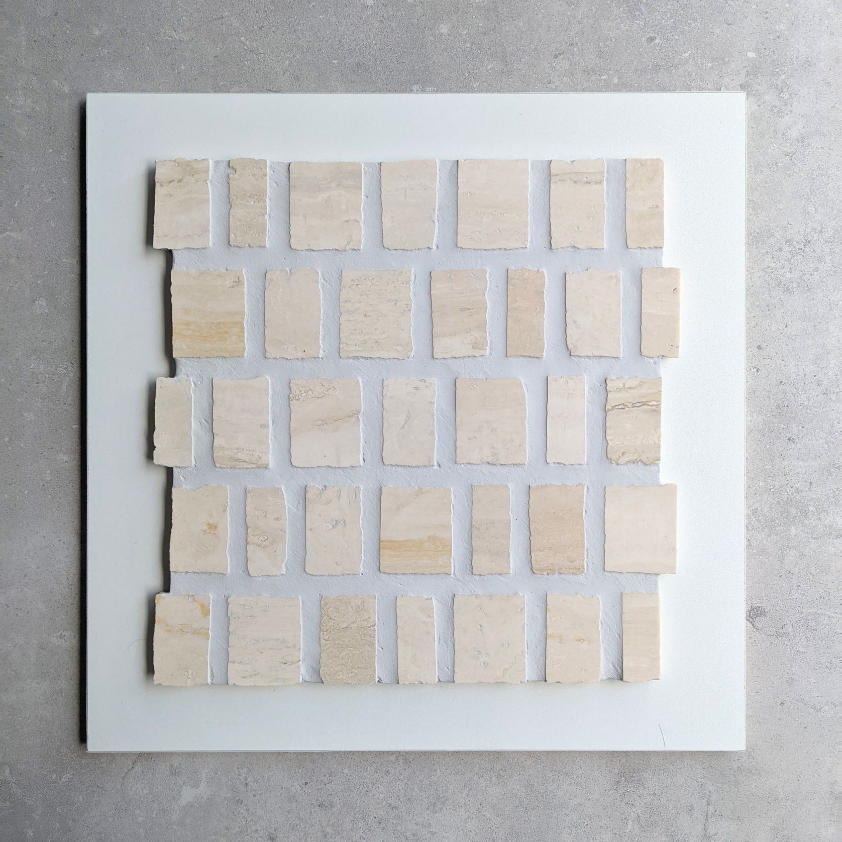 Scarpa Mosaic - Ivory Travertino Wide Joint gallery detail image