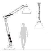 THE GREAT JJ Floor Lamp by Leucos gallery detail image