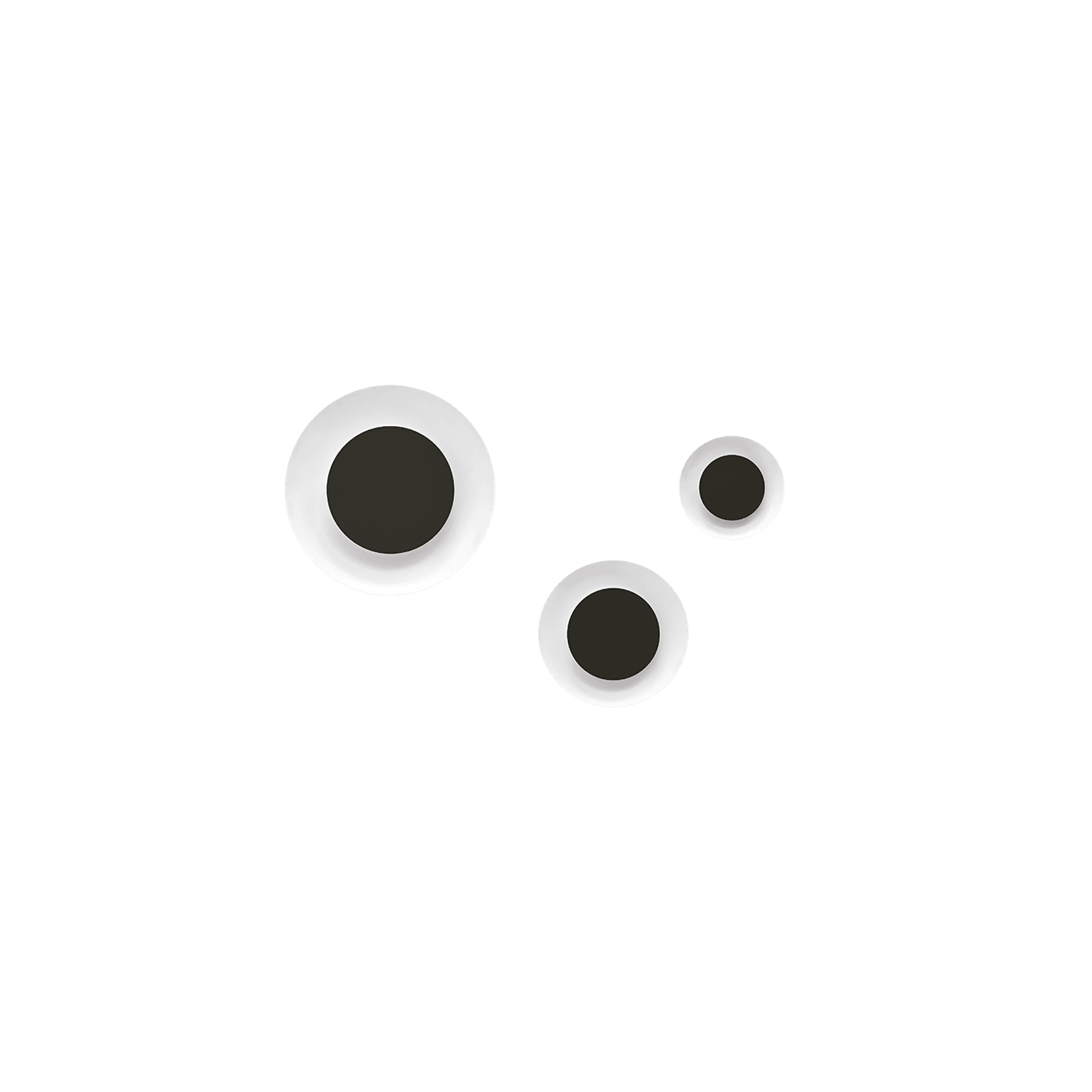 Wall Ceiling Light With Smooth Distribution In 3 Sizes gallery detail image