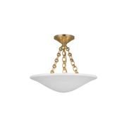 AERIN Mollino 16" Semi Flush Mount gallery detail image