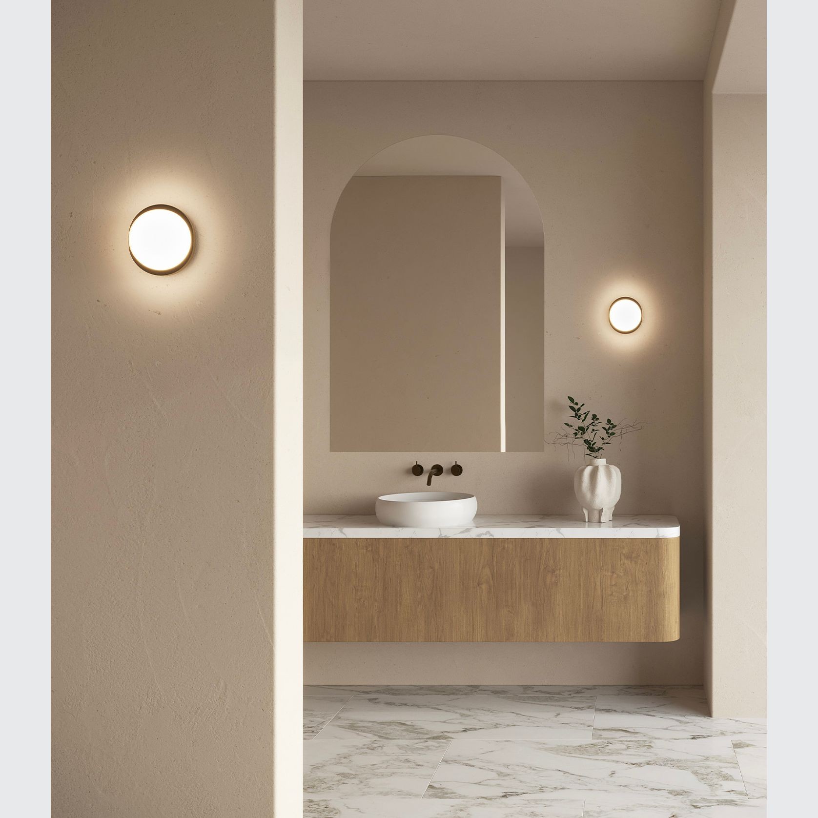 Bode Round Wall/Ceiling Light gallery detail image