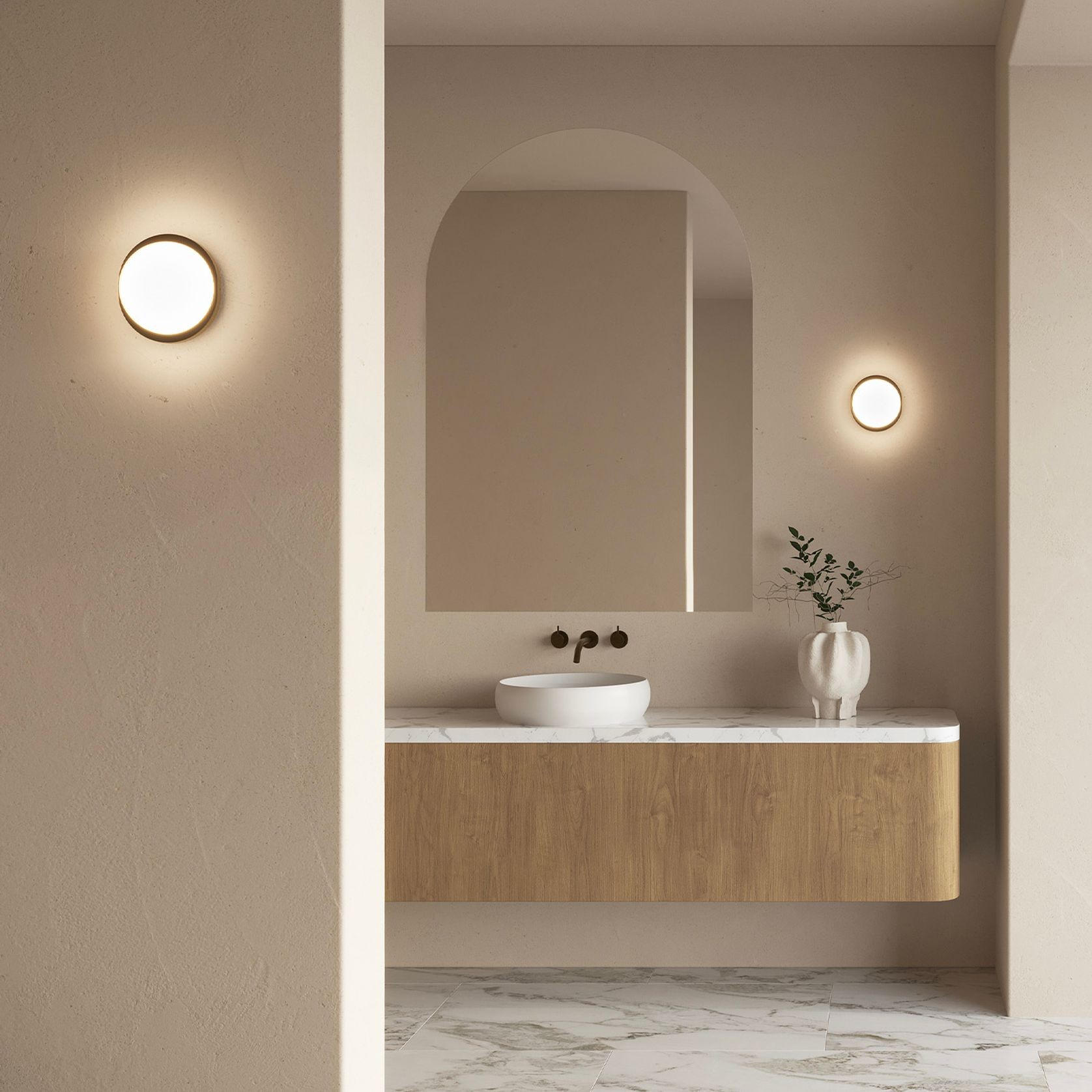 Bode Round Wall/Ceiling Light gallery detail image