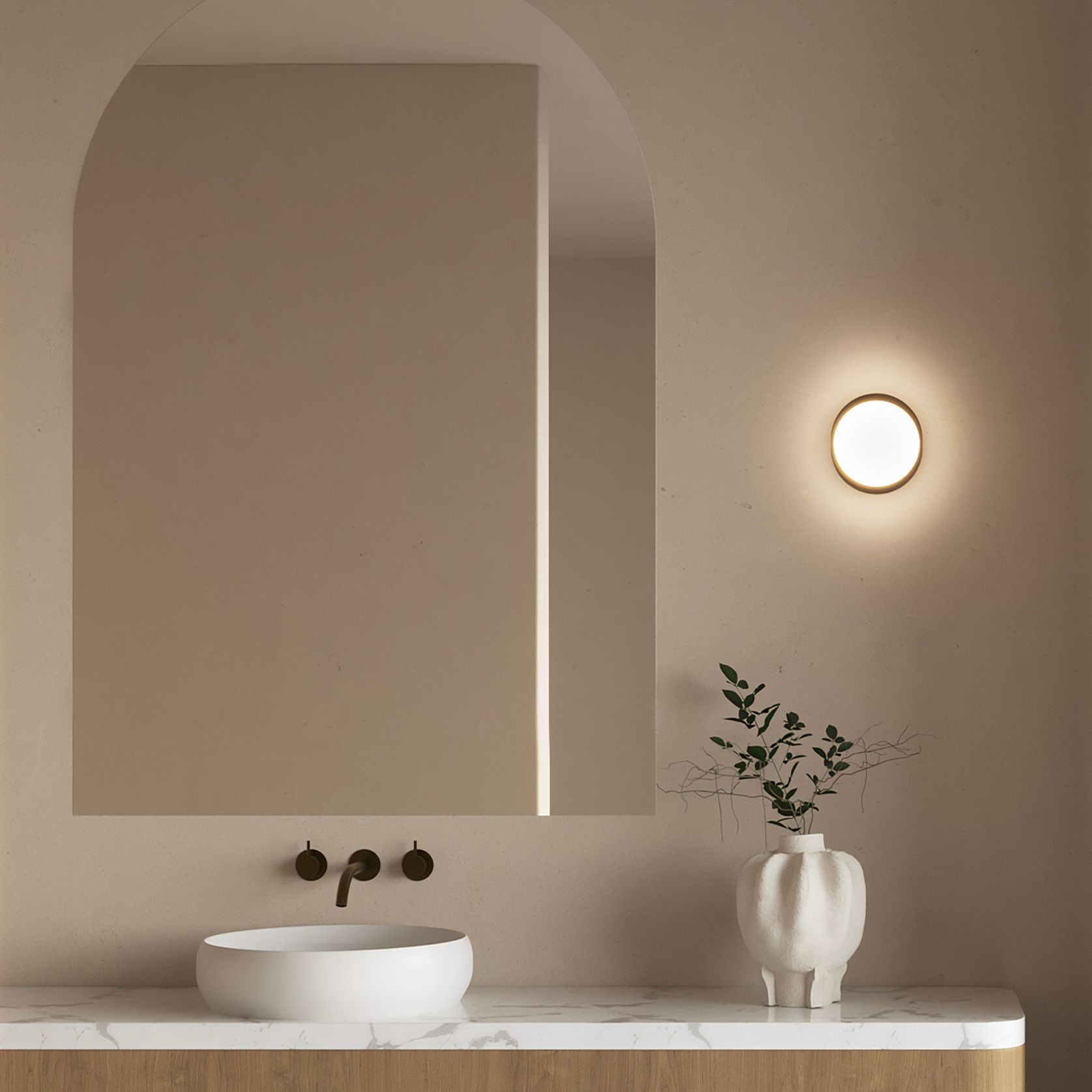 Bode Round Wall/Ceiling Light gallery detail image