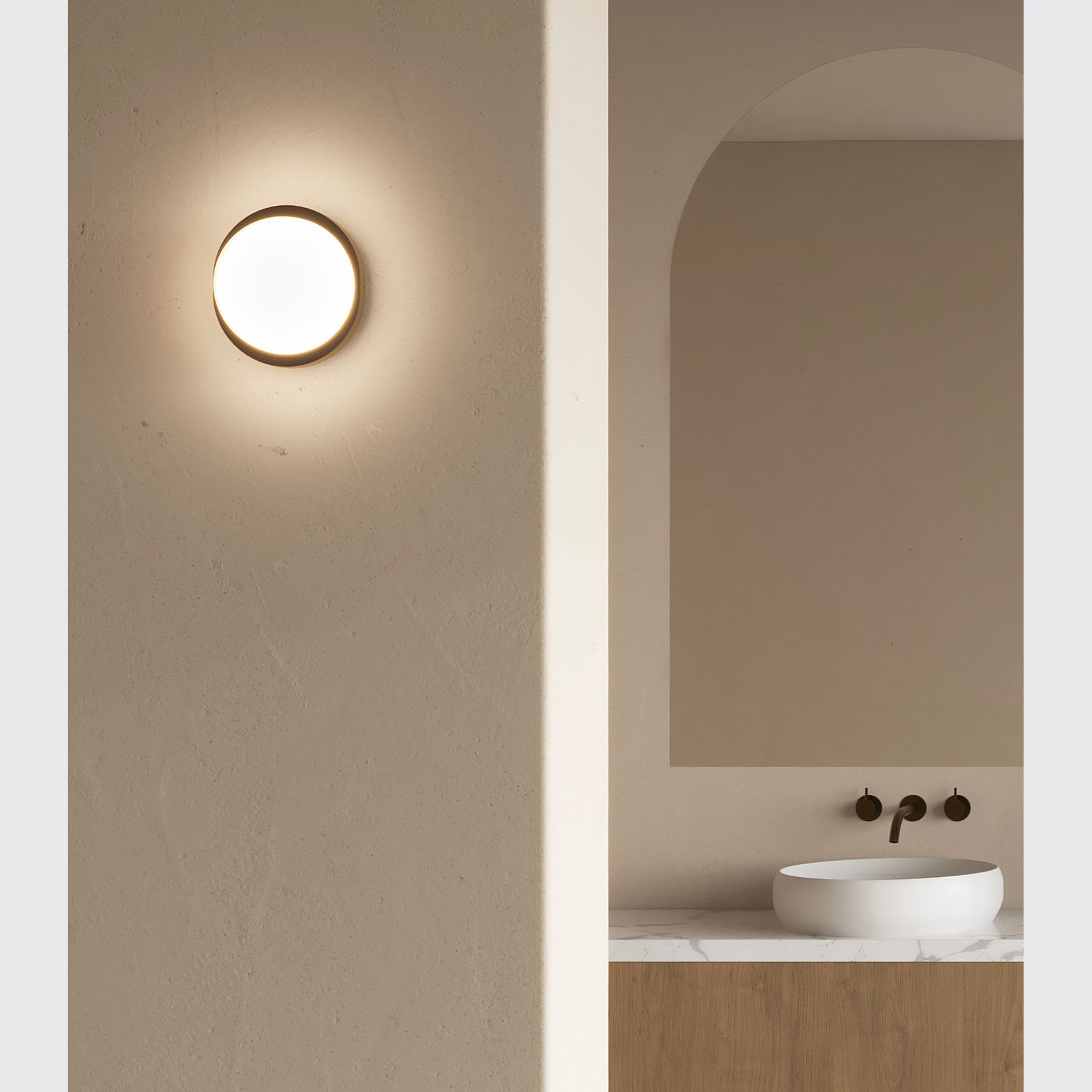 Bode Round Wall/Ceiling Light gallery detail image