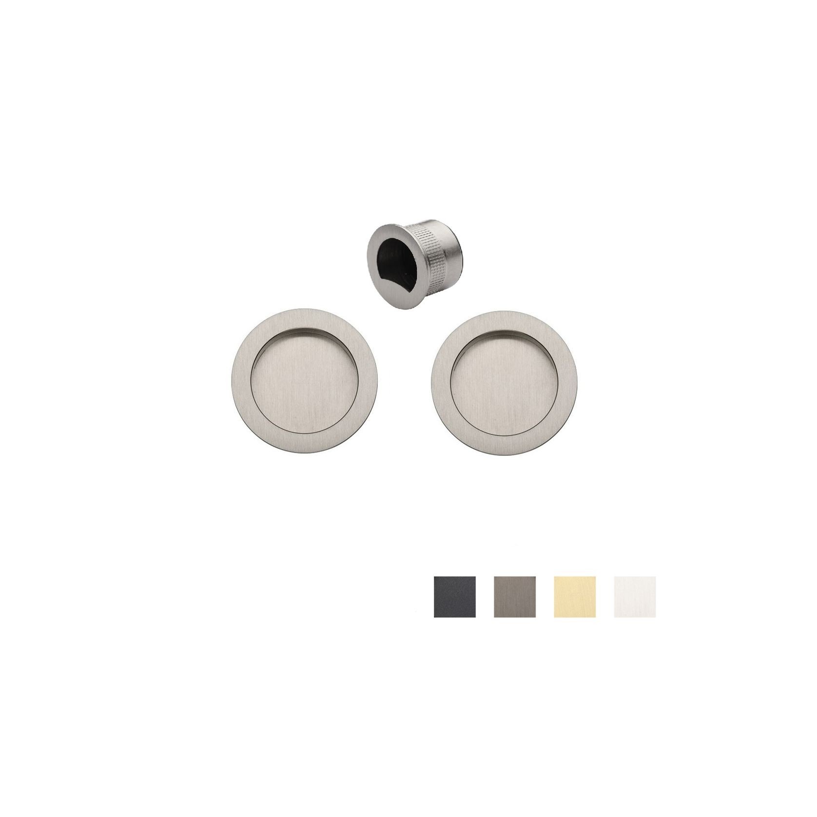 Zanda Visca Flush Pull Kit Passage Set gallery detail image