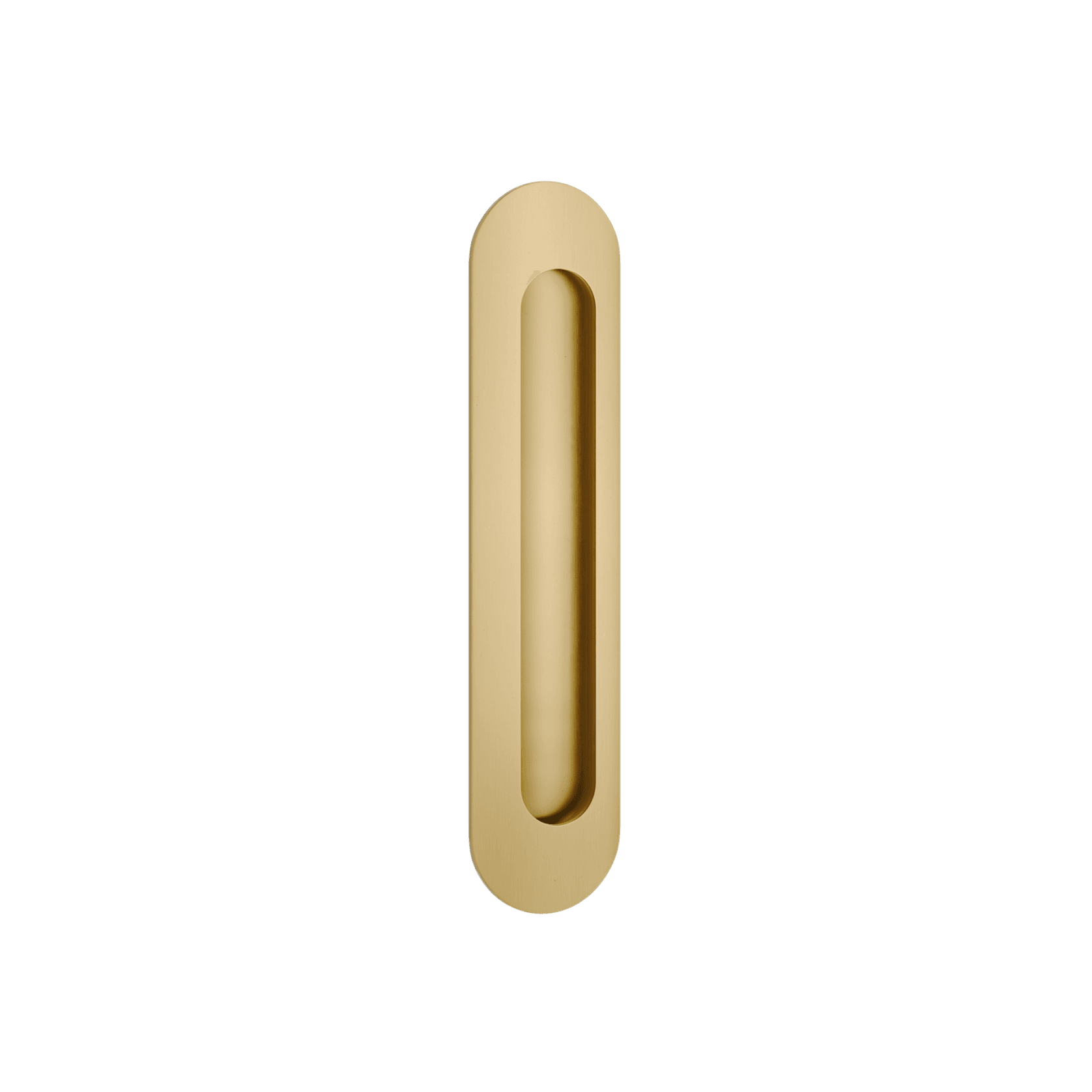 Puerto Flush Pull | Brushed Gold PVD gallery detail image