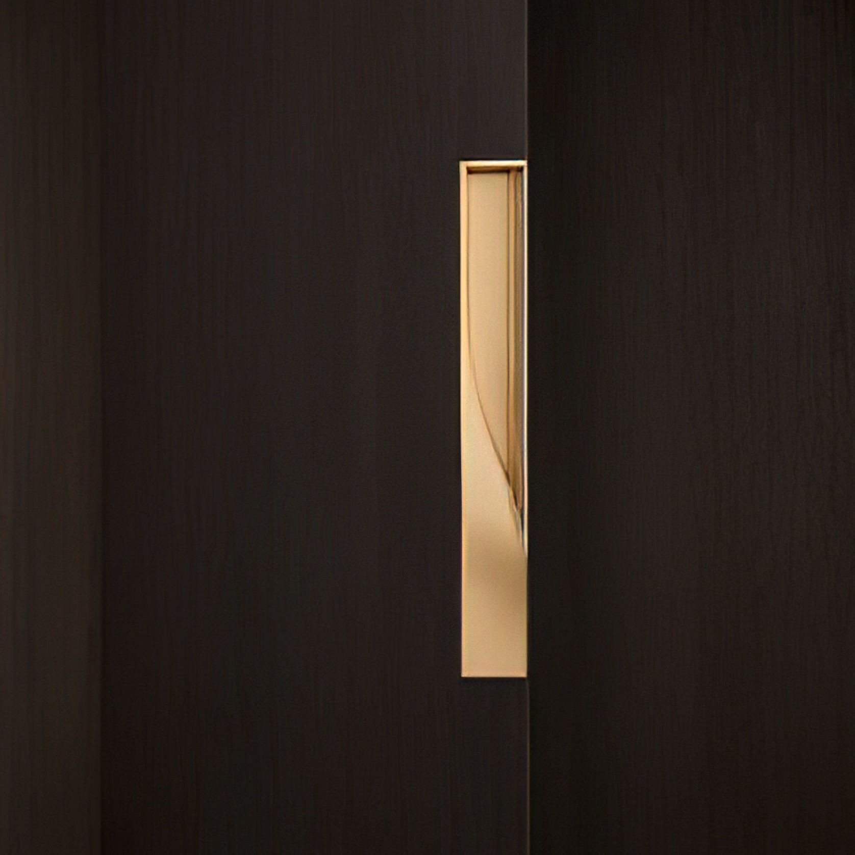Ballet Sliding Door Recessed Edge Pull gallery detail image