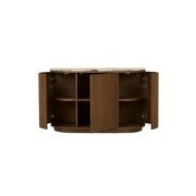 Oberon Crescent Marble Storage Unit gallery detail image