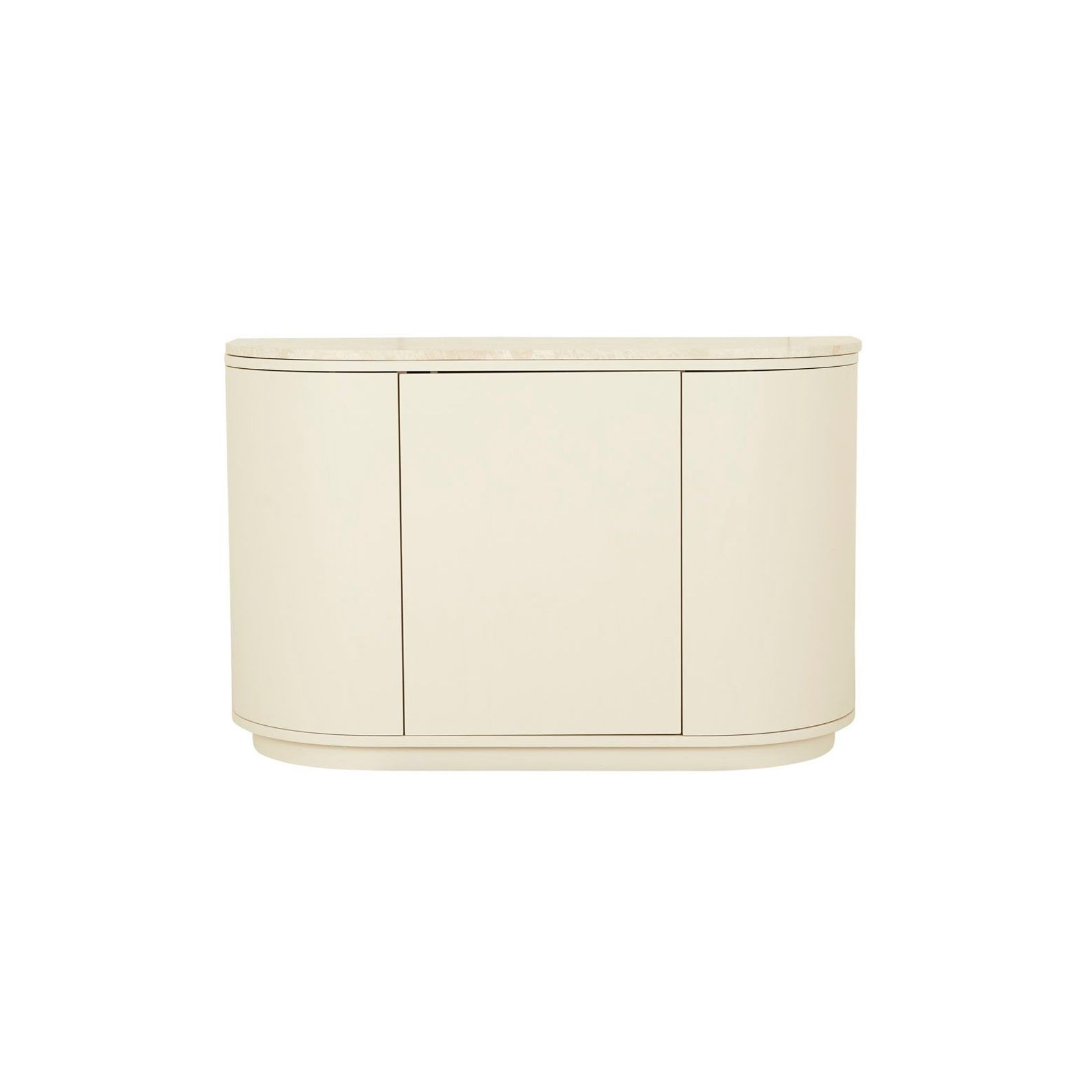 Oberon Crescent Marble Storage Unit gallery detail image