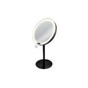 Tabletop Magnifying Sensor LED Mirror - Black gallery detail image