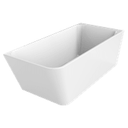 Tilt RH Corner Bath 1700mm Gloss White Acrylic gallery detail image