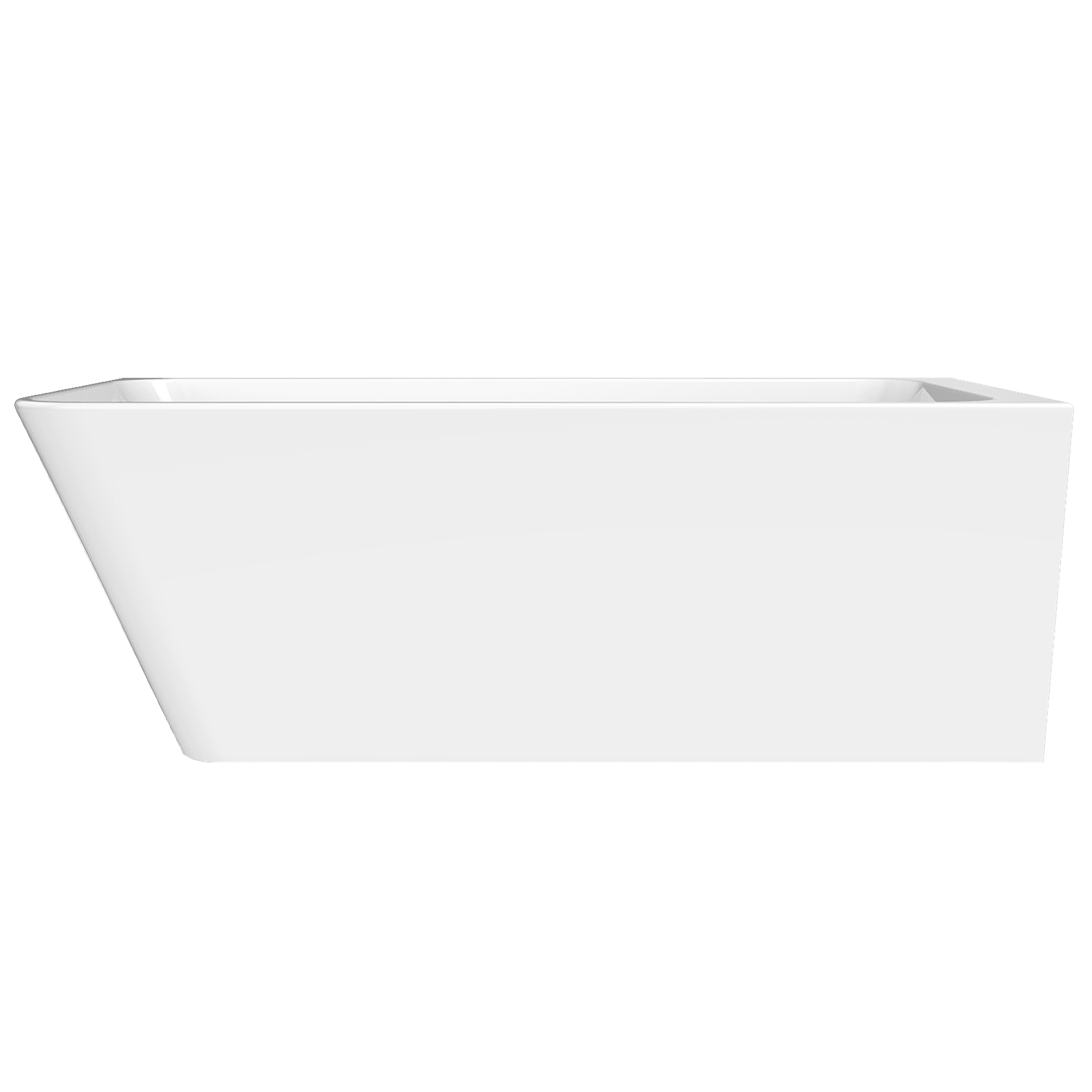 Tilt RH Corner Bath 1700mm Gloss White Acrylic gallery detail image