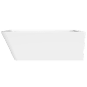 Tilt RH Corner Bath 1700mm Gloss White Acrylic gallery detail image
