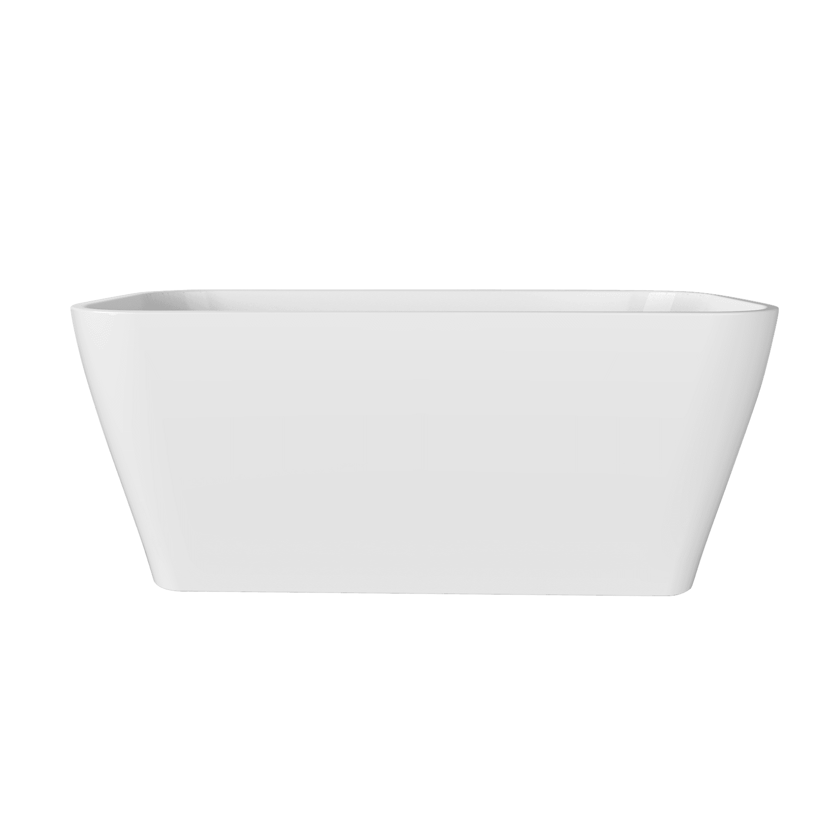 'The Smith' Bath 1500mm Free Standing Matte White gallery detail image