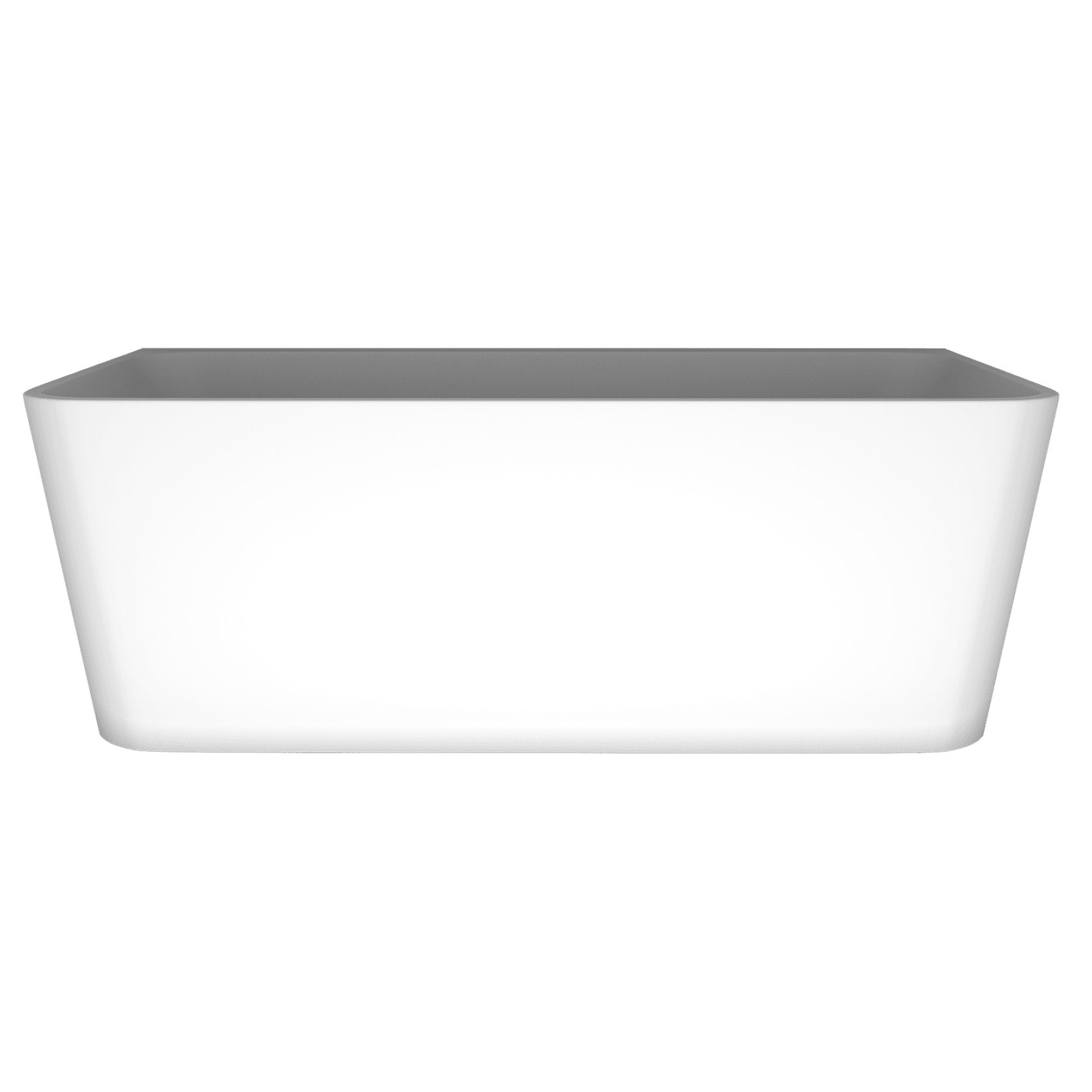 'The Smith' Bath 1500mm Back To Wall Gloss White Acrylic gallery detail image