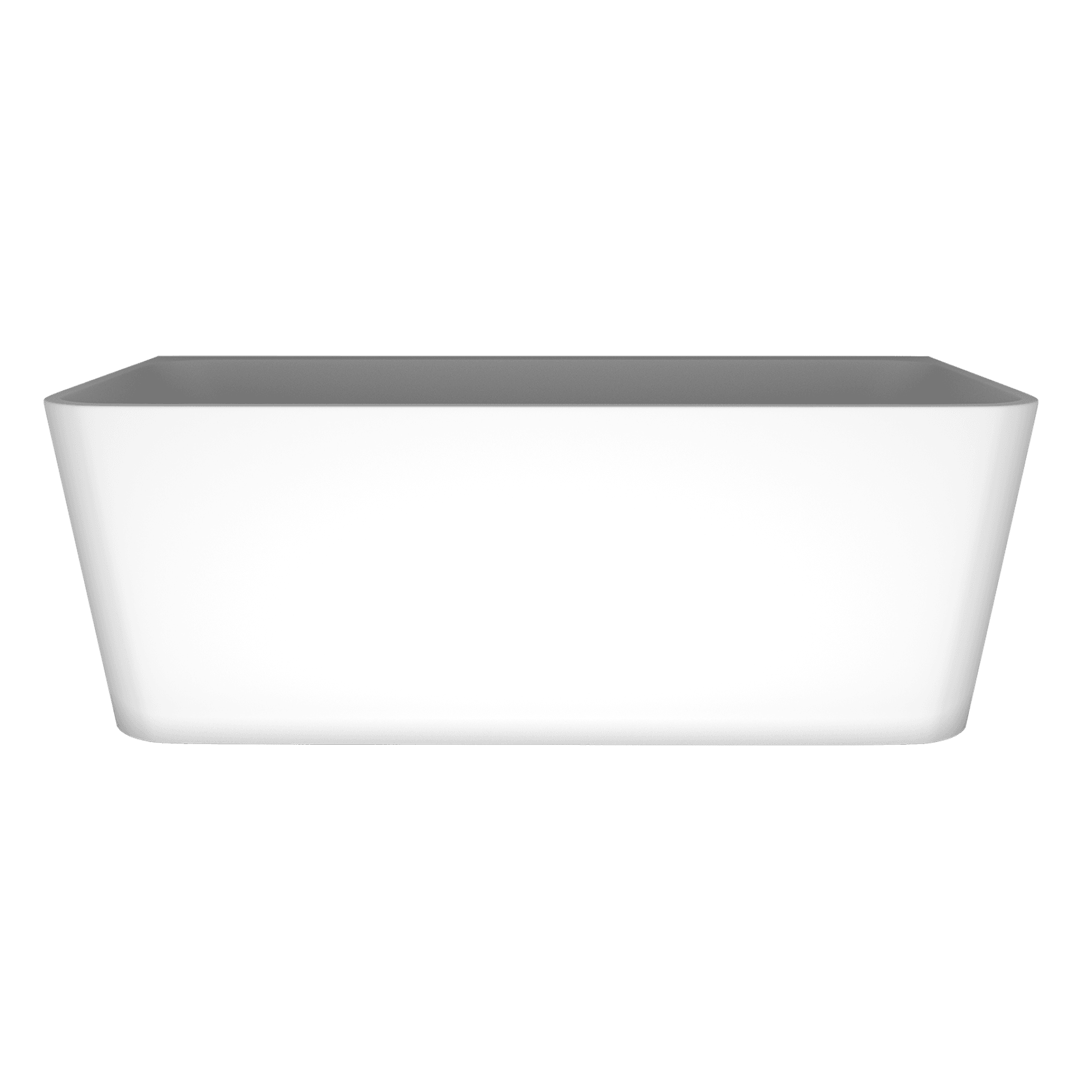 'The Smith' Bath 1500mm Back To Wall Gloss White Acrylic gallery detail image