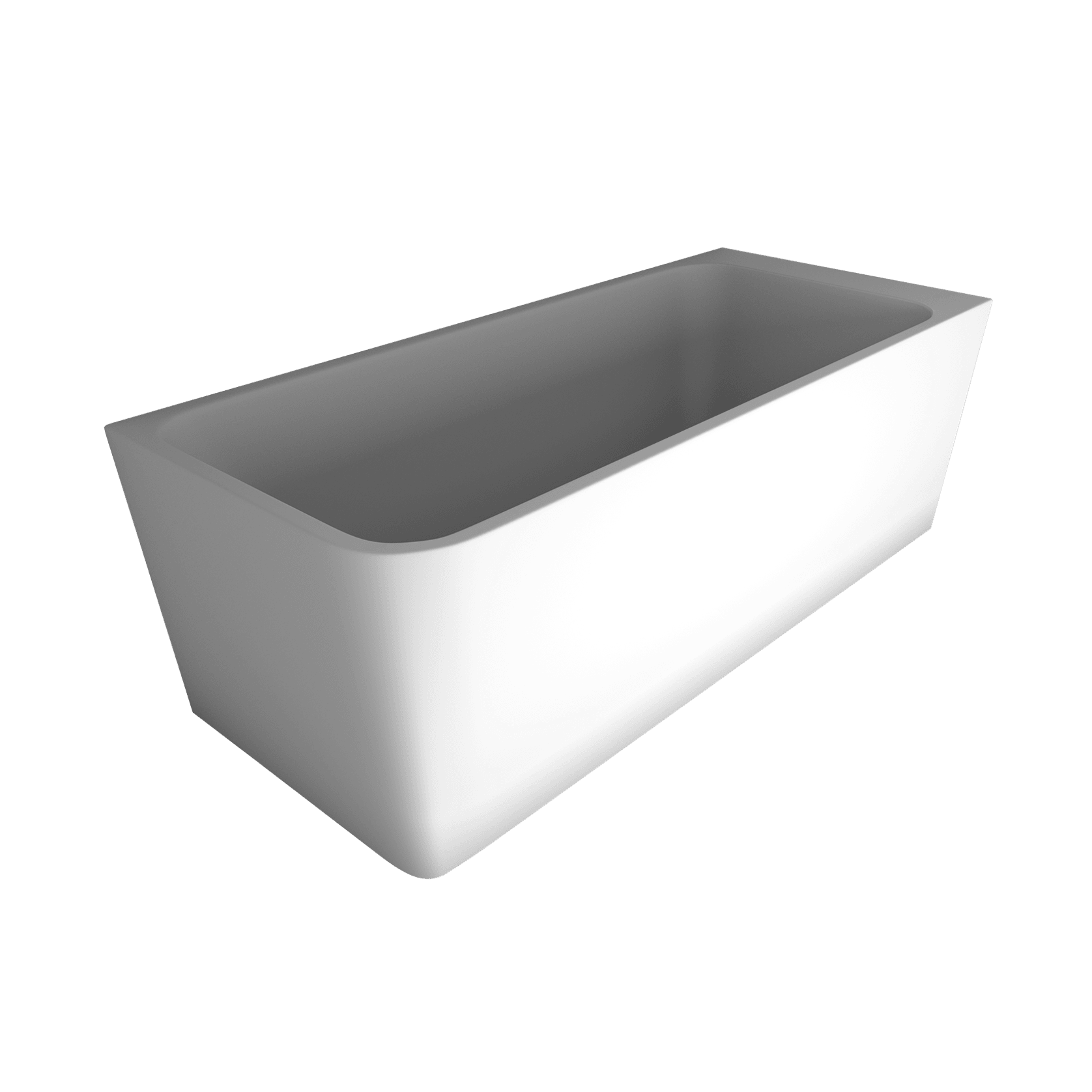 'The Smith' RH Corner Bath 1700mm Gloss White Acrylic gallery detail image