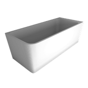 'The Smith' RH Corner Bath 1700mm Gloss White Acrylic gallery detail image