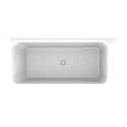 'The Smith' RH Corner Bath 1700mm Gloss White Acrylic gallery detail image