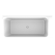 'The Smith' RH Corner Bath 1700mm Gloss White Acrylic gallery detail image