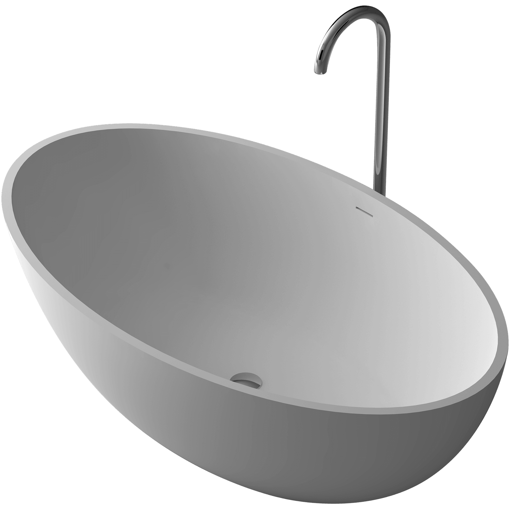 G6556 Large Oval Two Person Freestanding Bath gallery detail image