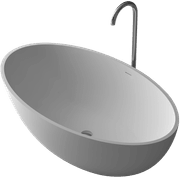 G6556 Large Oval Two Person Freestanding Bath gallery detail image