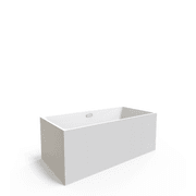Unika Square W/ Overflow Gloss Bath Tub gallery detail image