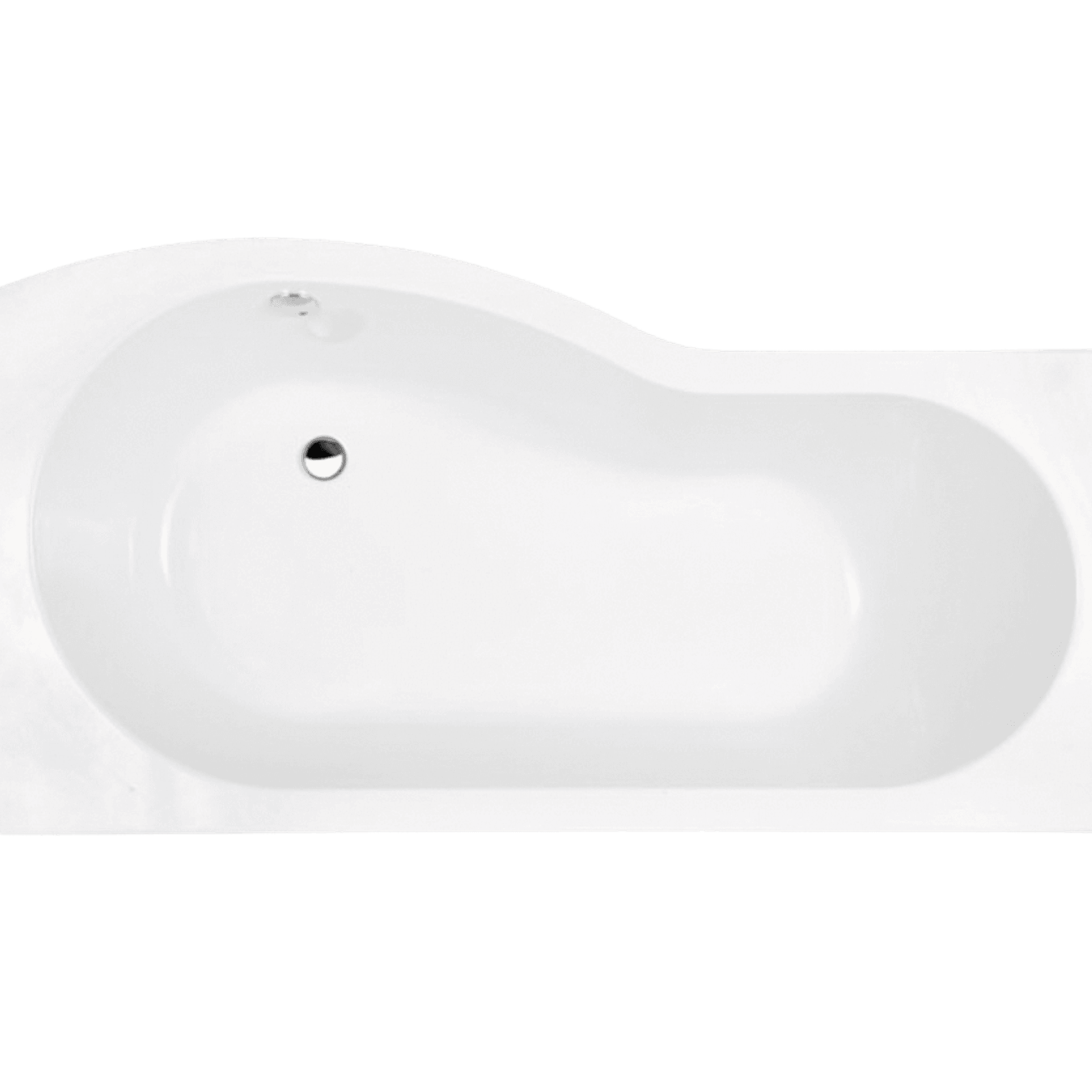 B Shower Acrylic Bath (Right or Left) gallery detail image