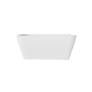 The Smith 1500mm Freestanding Bath Matte White gallery detail image