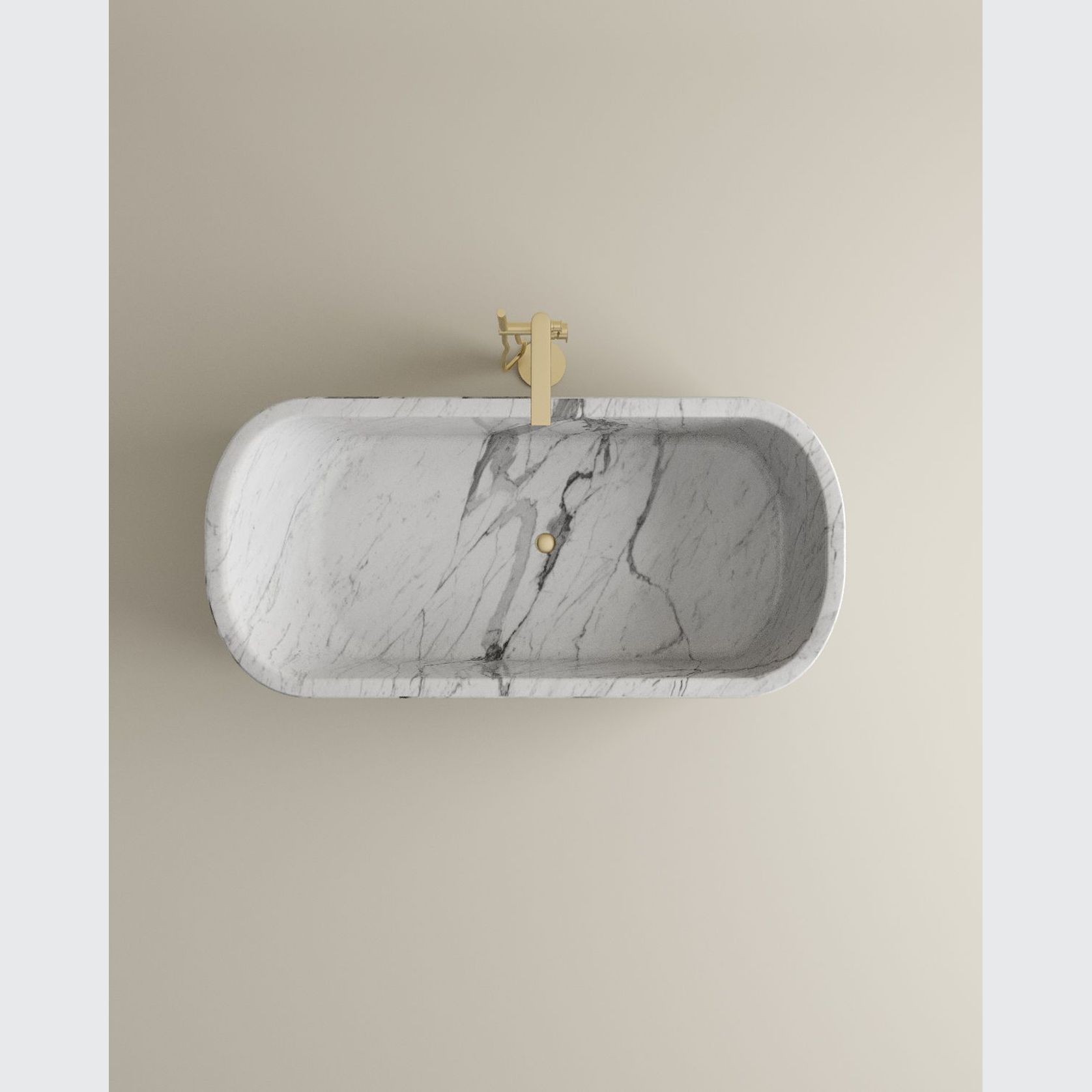 Hira Marble Bathtub gallery detail image