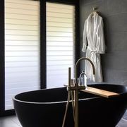 B003 Large Black Hugi Bath 1780mm gallery detail image