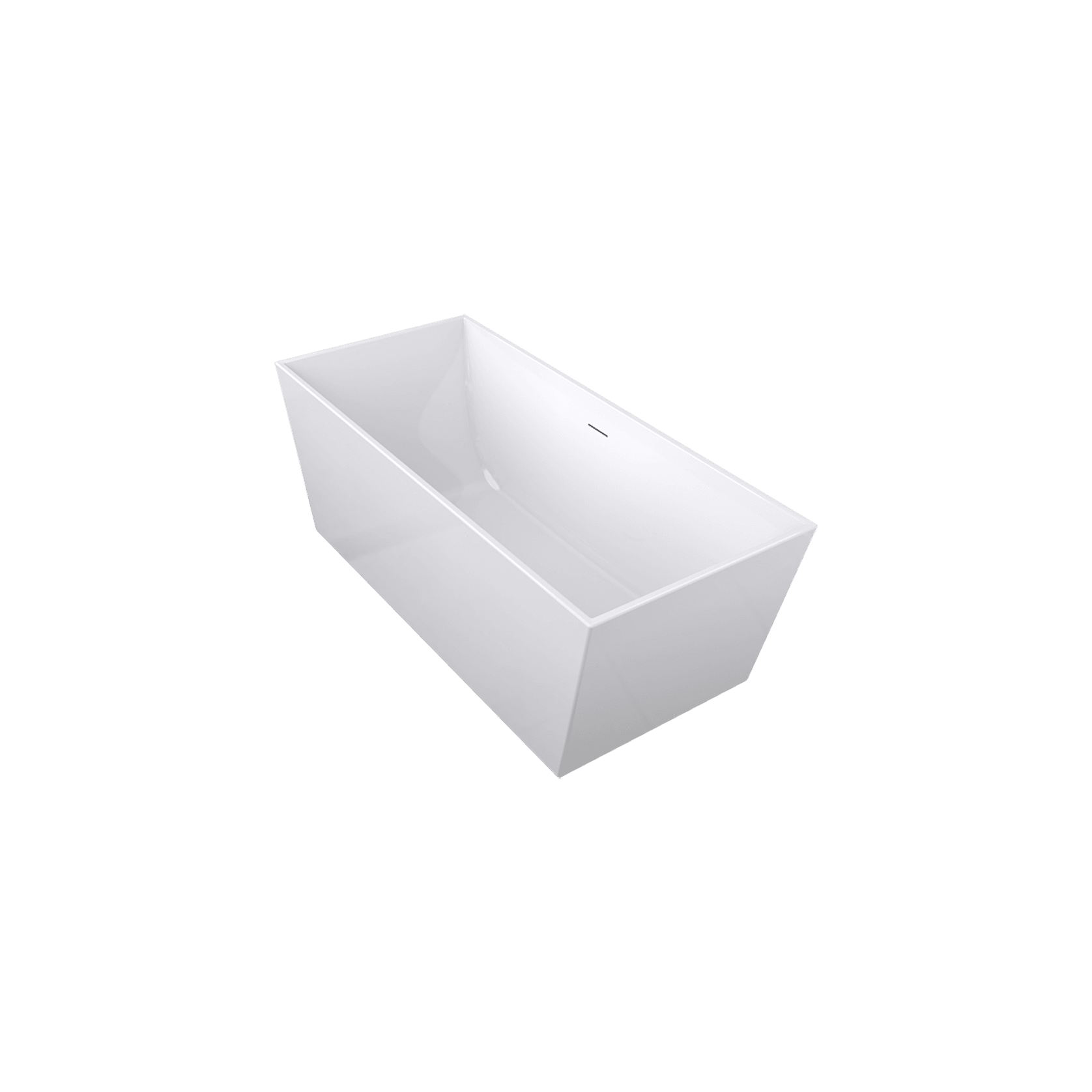 Evok 2.0 Seamless Rectangle 1700mm Freestanding Bath gallery detail image