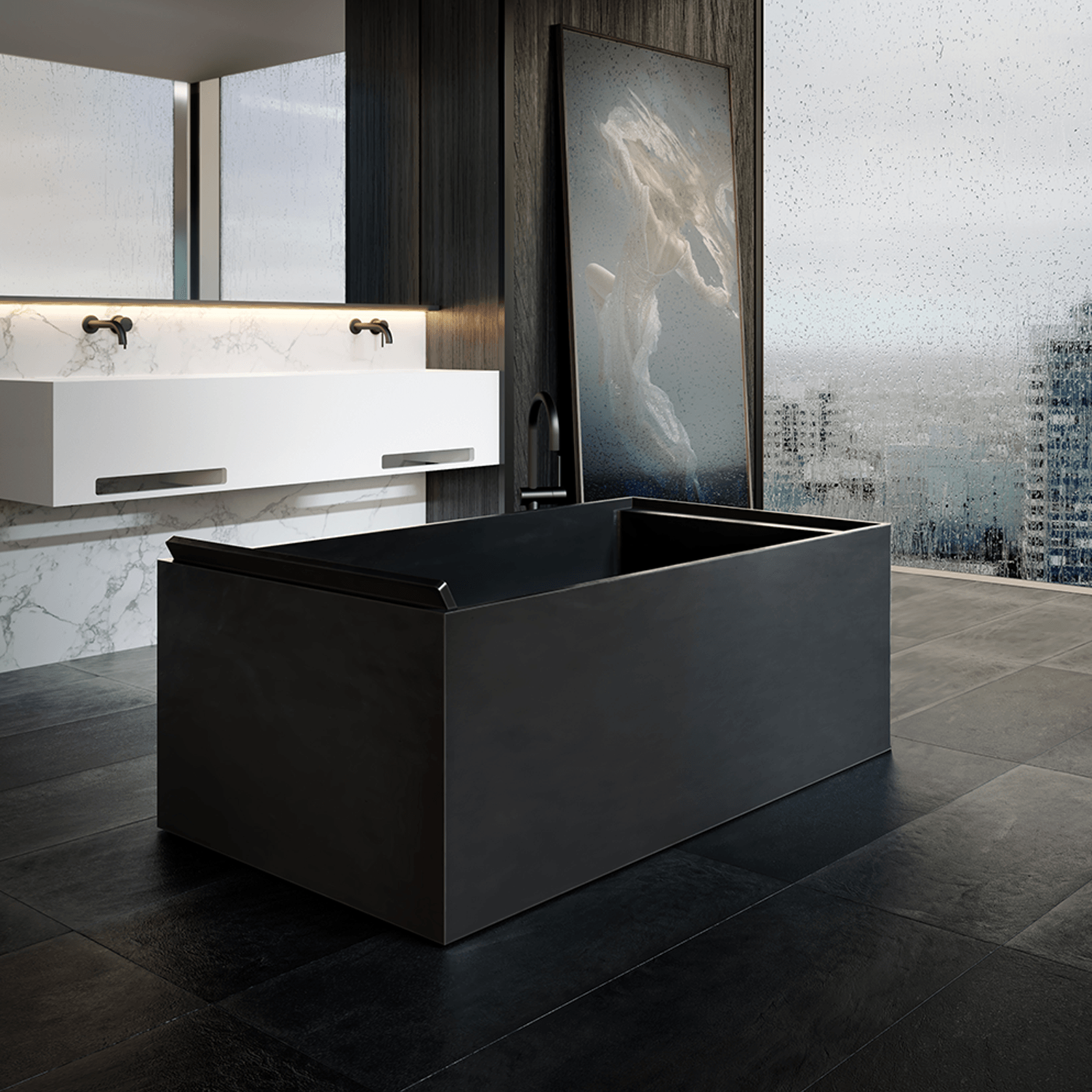 Soka Petit Freestanding Bath gallery detail image